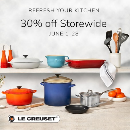Le Creuset - Refresh Your Kitchen – 30% Off Storewide