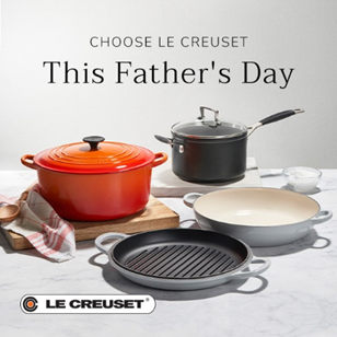 Choose Le Creuset – This Father’s Day