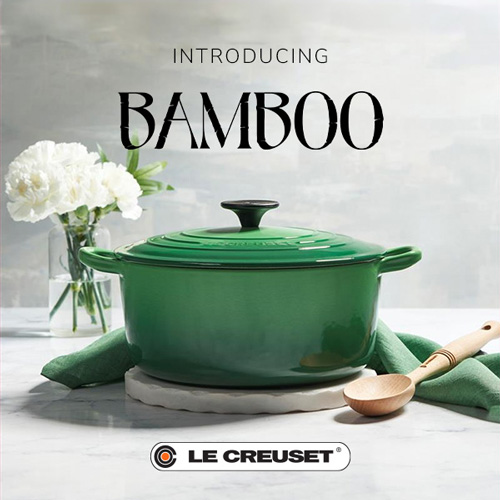 Le Creuset - Vibrant. Lush. Enduring. – Introducing Bamboo