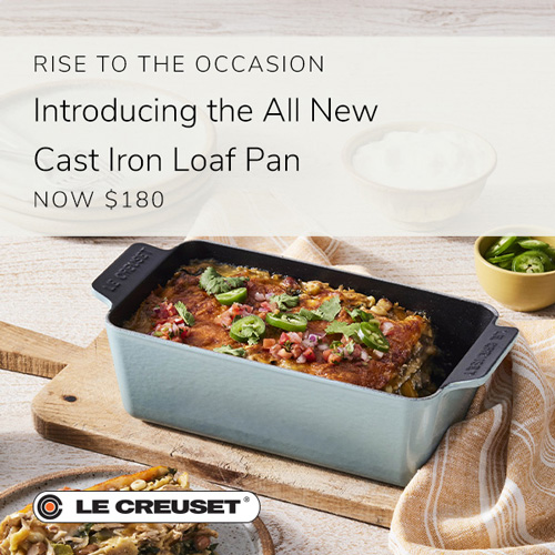 Le Creuset - Introducing the all new Cast Iron Loaf Pan