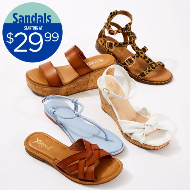 Rack Room Shoes - Campaign 14 - Sandals on Sale starting at 29.99 - EN - 1080x1080