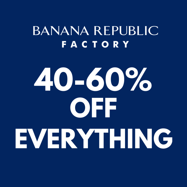 banana republic factory